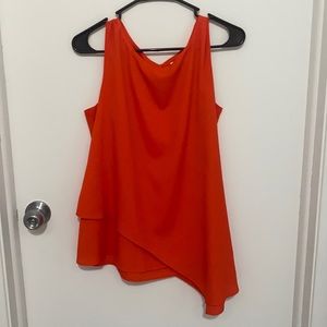 COPY - Orange Flowy Tank